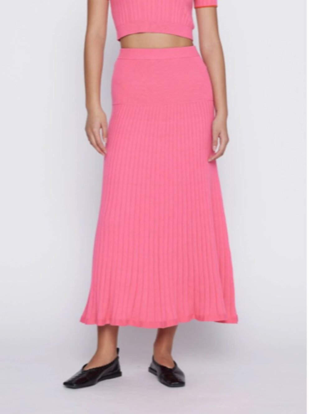 Women's Melon Knit Maxi Skirt